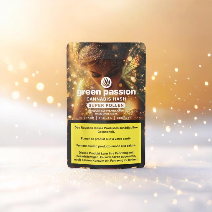 Produktbild Green Passion CBD Hash Super Pollen (2 g, Indoor)