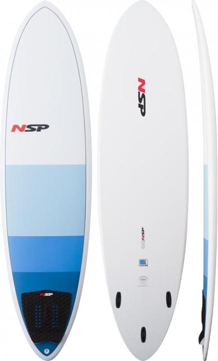 Actual product image NSP Funboard 3 Tone Blue (7'6")