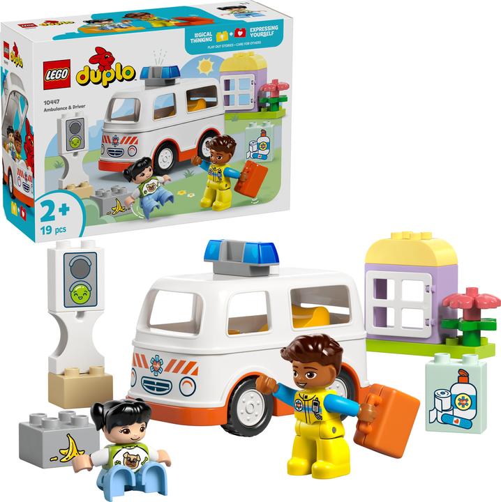 LEGO Rettungswagen mit Fahrer (10447)