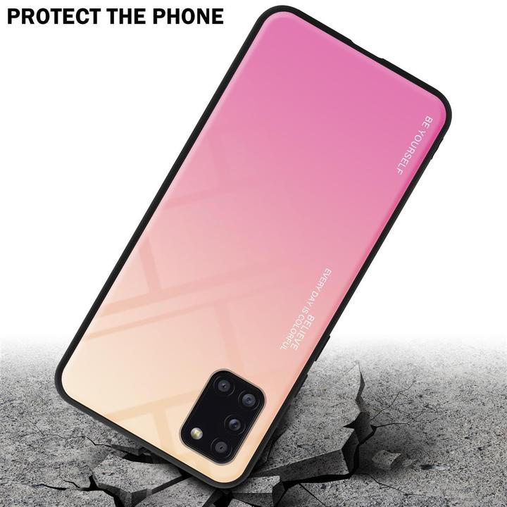 Image du produit Cadorabo Couverture en verre TPU 2 couleurs (Samsung Galaxy A31)