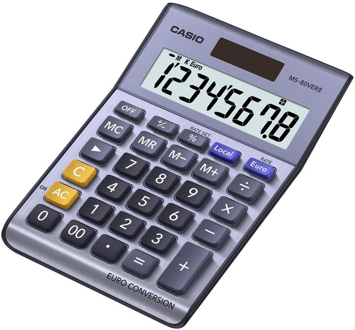 Casio Ms-80ver Ii (Batteries, Solar cells)