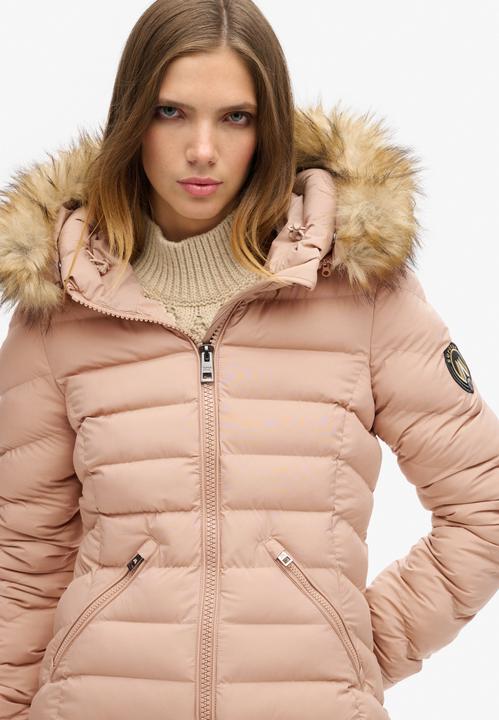 Actual product image Superdry 's id jacket fuji faux fur (M)
