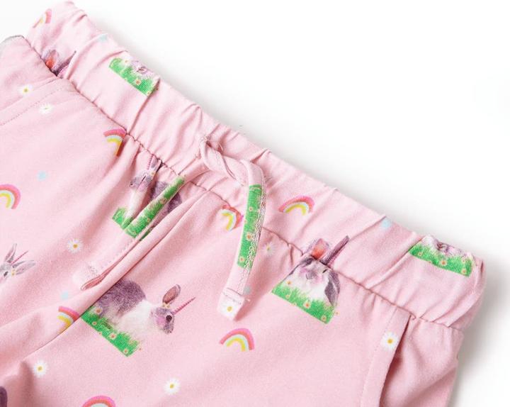 Produktbild VidaXL Kindershorts mit Kordelzug Hellrosa 104,Material: 92 (104)