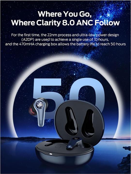 Immagine prodotto Monster Clarity 8.0 ANC (ANC, 10 h, Cablato)