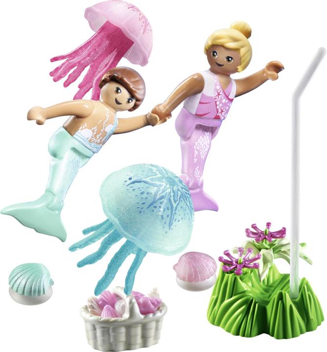 Produktbild Playmobil Meerjungfrauen-Kinder mit Quallen (71504, Playmobil Princess Magic)