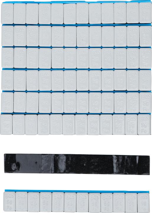 Immagine prodotto BGS Pesi per bilanciamento ruote | 12 x 5 g | 50 pezzi.