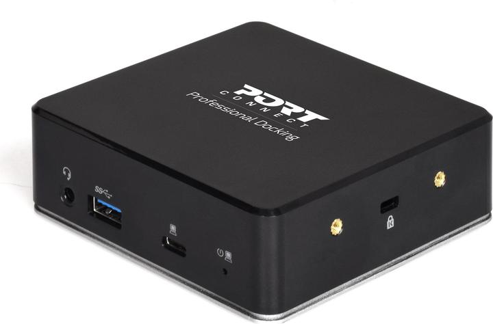 Actual product image Port Designs DOCKING UNIVERSAL OFFICE 901908 2 X 2K-EU, USB-A/USB-C (USB-A, USB-C, 8 Ports)