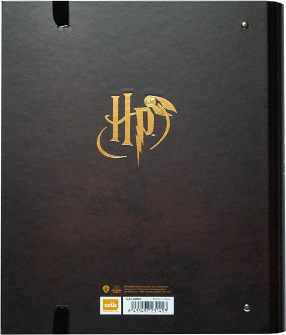 Immagine prodotto Grupo Erik Harry Potter - Classeur Premium a 4 anneaux con lunette di Harry in plastica (A4, 1 Pezzo/i)