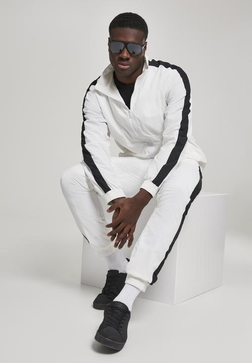 Image du produit Urban Classics Striped Sleeve Crinkle Track Jacket (XXL)