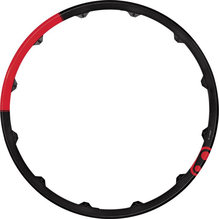 Crankbrothers Wheel Rim Felge, 29", Opium, Level 3, Speichenlänge 166mm, 26mm, black/red (1.02")