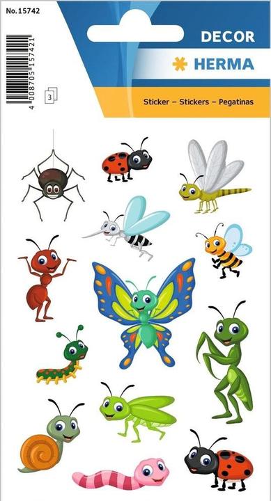 Actual product image HERMA Sticker beetle