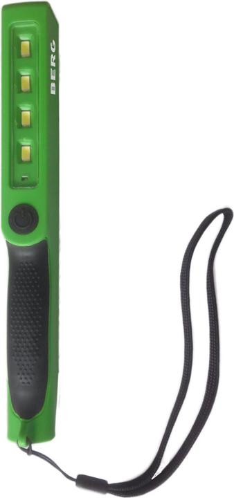 Immagine prodotto Berg BCL SLIM LED 4+1 lampada a mano a batteria ricaricabile 2W