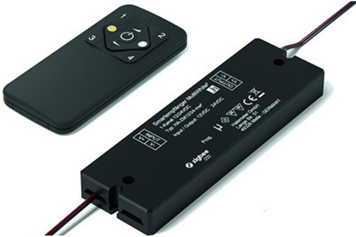 Actual product image Halemeier 1-channel radio switch/dimmer S-Mitter Basic MultiWhite Smart