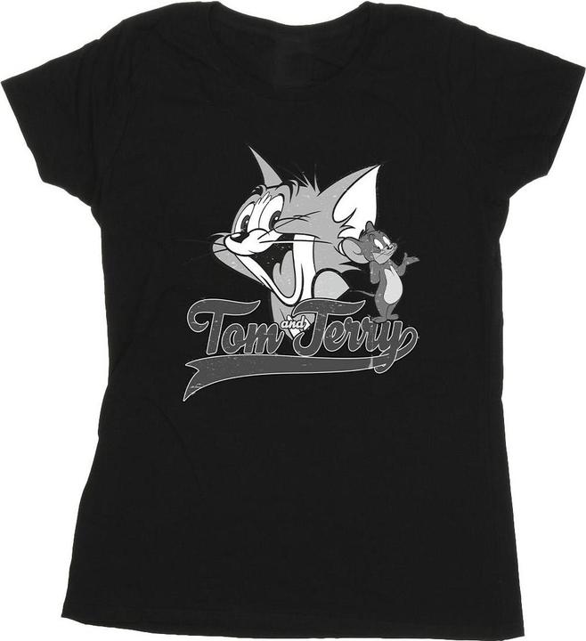 Produktbild Tom & Jerry Greyscale Square TShirt (S)