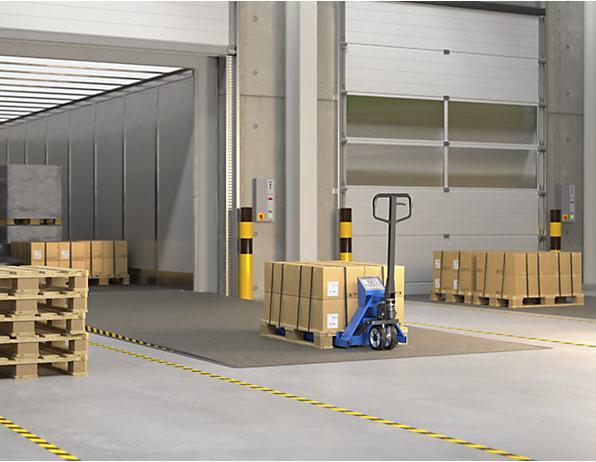 Produktbild eurokraft pro Paletthubwagen mit Waage, Gewicht 110 kg
