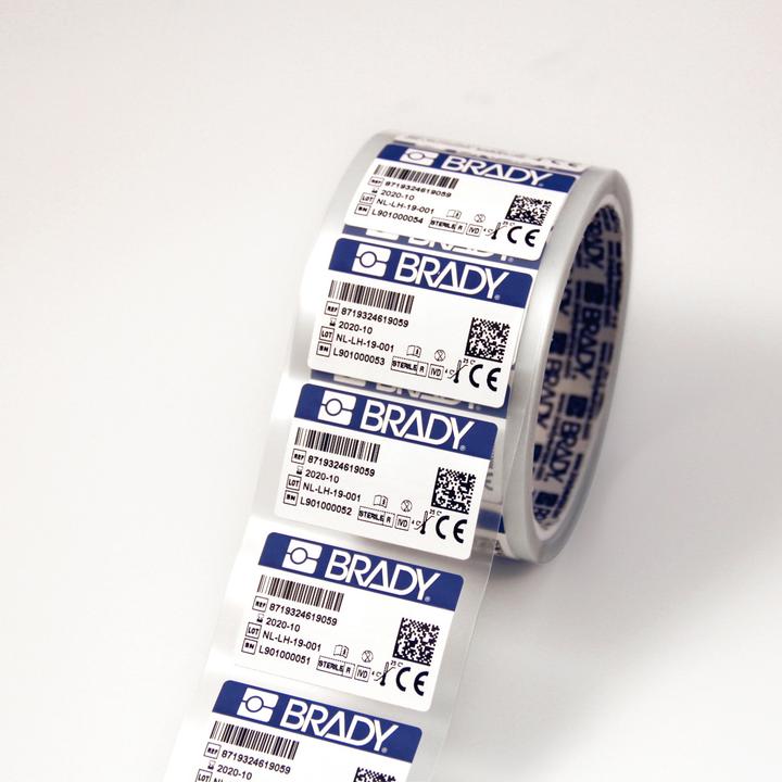 Immagine prodotto Brady THT-UHF-7425-45x30, etichette RFID da laboratorio, polipropilene, bianco, opaco, 45,00 x 30,00 mm,