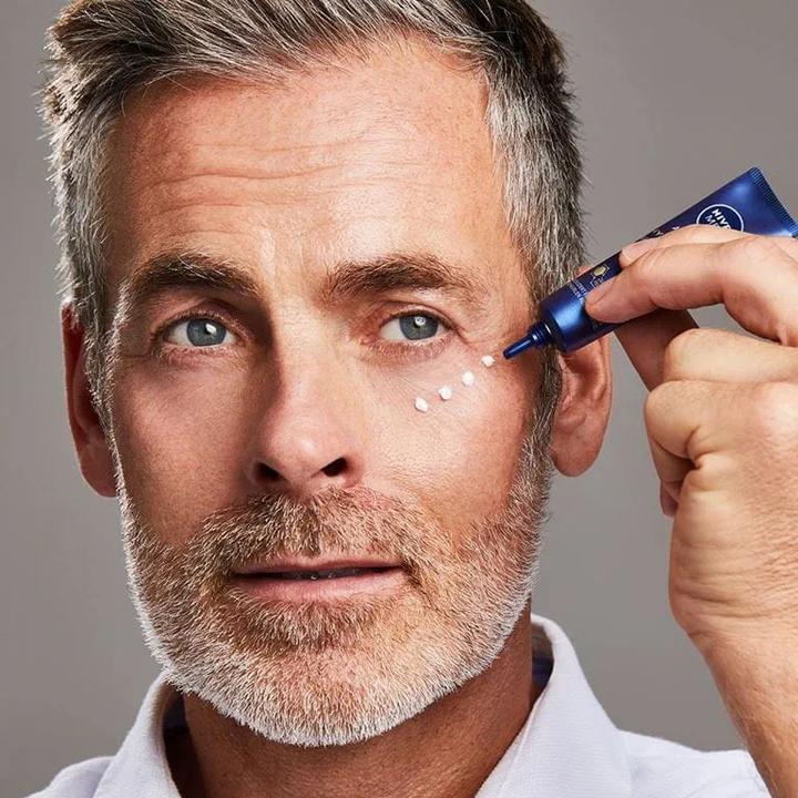 Actual product image NIVEA Men Hyaluron Anti-Age Eye Cream (Crème, 15 ml, Day + Night)