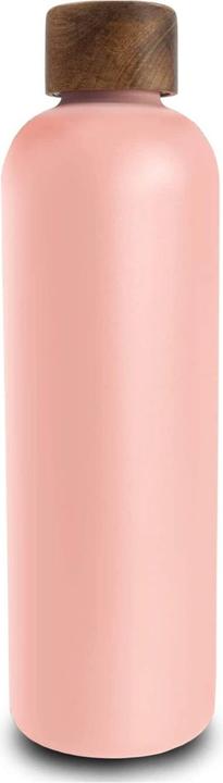 Actual product image T&N Stainless steel water bottle (Wood Edition, Nude, 1l) (1 l)