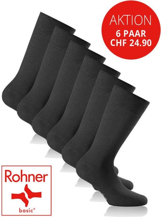 Immagine prodotto Rohner Casual (confezione da 6, 39 - 42)