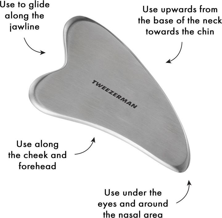 Immagine prodotto Tweezerman Gua Sha in acciaio inossidabile