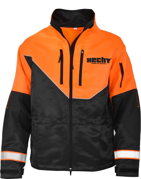 Image du produit Hecht 900132XL Veste de travail noire/orange avec réflecteurs taille XL (XL)