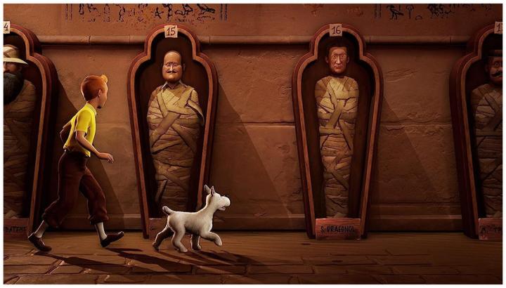 Actual product image Meridiem Games Tintin Reporter Cigars of the Pharaoh (PS5)