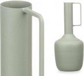 Produktbild Giftdecor Vase Stahl rechteckiger Griff pastellgrün (1 x, 12 x 12 x 30 cm)