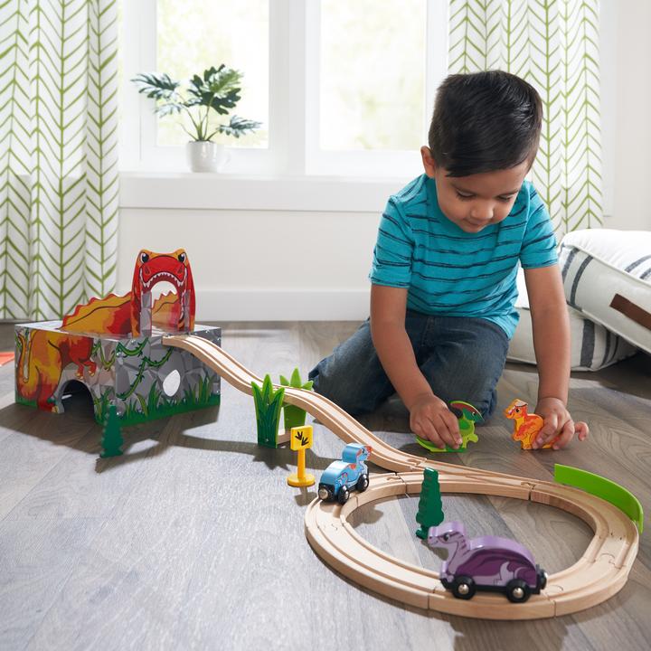 Immagine prodotto KidKraft Adventure Tracks™ Dino-Welt Bebende T-Rex-Höhle