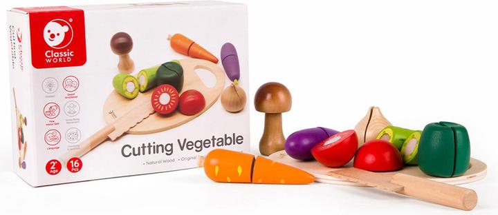 Image du produit Classic World Légumes en bois
