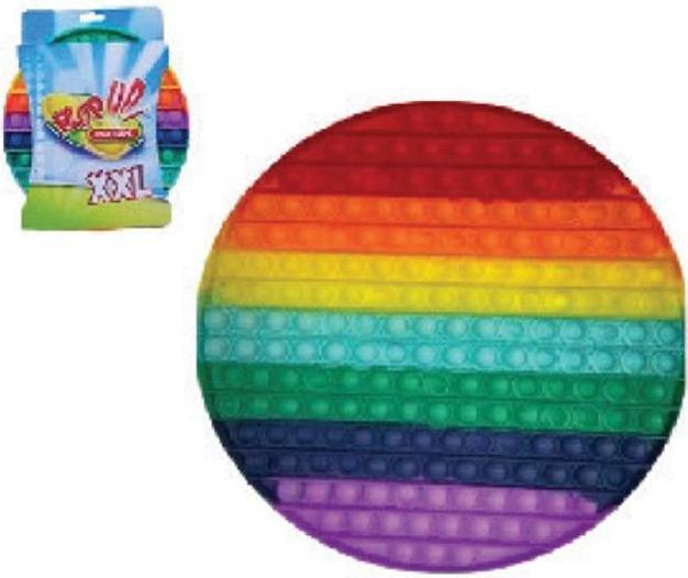 Immagine prodotto NoName Plop it - Gioco di Fidget - Arcobaleno rotondo XXL 30 cm