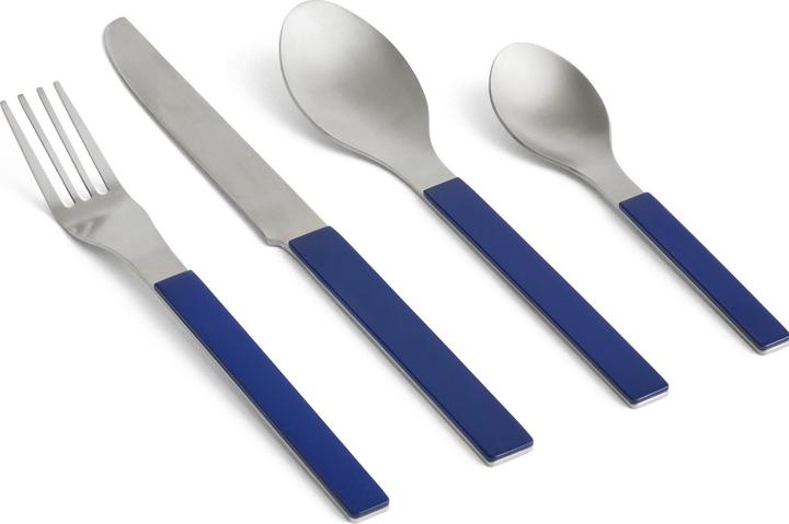 Immagine prodotto HAY Set di posate MVS, set da 4, blu scuro (4 Pezzo/i, Coltello)