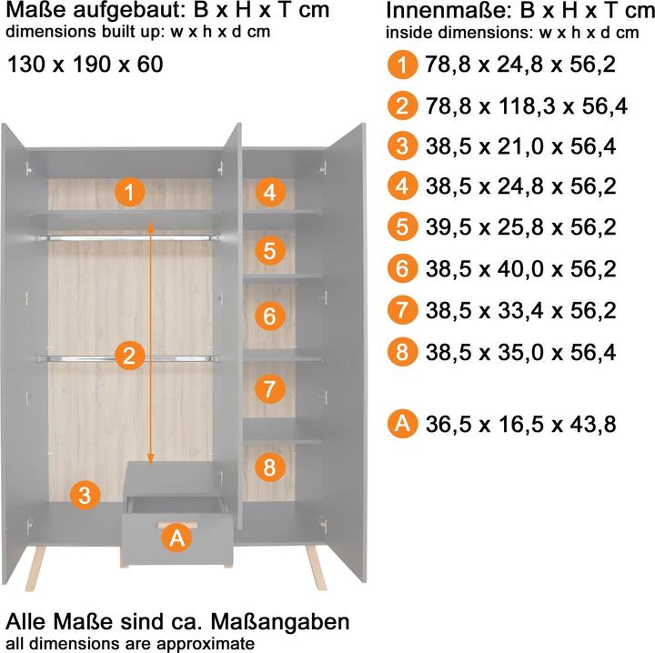 Produktbild Trendteam Mats (130 cm)