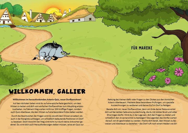 Image du produit Livre - Quiz Fans d'Astérix (Allemand)