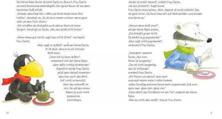 Produktbild Der kleine Rabe Socke: Bald ist Weihnachten! (Deutsch, Nele Moost, Annet Rudolph)