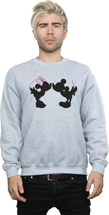 Produktbild Disney Mickey Minnie Kiss Silhouette Sweatshirt (M)