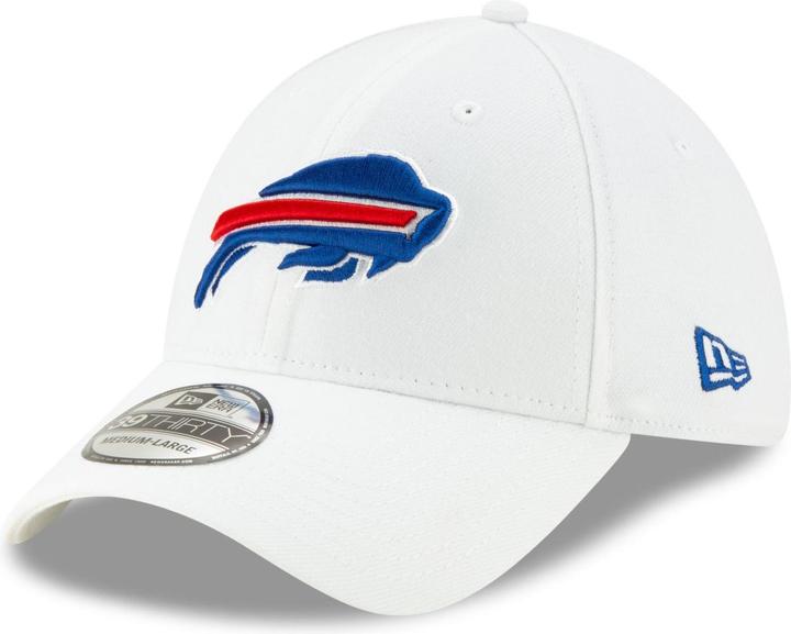 Produktbild New Era 39Thirty Stretch Cap - NFL Buffalo Bills weiss - S/M (S/M)