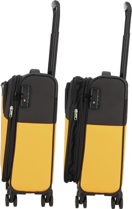 Produktbild American Crew Daring Dash 4 Rollen Kabinentrolley 55 cm mit Dehnfalte (39 l, Handgepäck (bis 50l))
