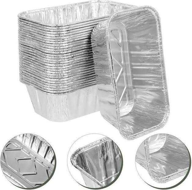 Image du produit MU Classic Barquette à barbecue jetable en aluminium 430ml 30 pièces