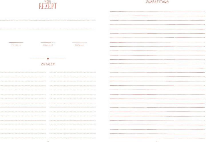 Produktbild Meine liebsten Rezepte - Einschreibbuch (einfach leben) (Deutsch, 2022)
