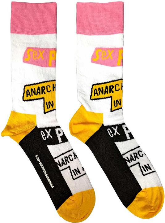 Immagine prodotto Sex Pistols Calzini unisex per adulti Anarchy In The UK (40.5 - 44.5)