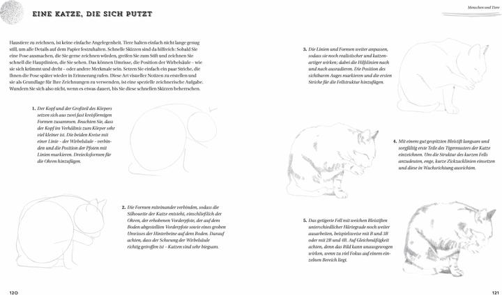 Produktbild Einfach zeichnen! Step-by-Step-Anleitungen für Anfänger (Deutsch, Susie Hodge, 2025)