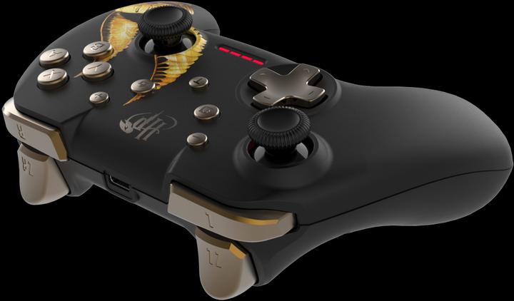 Image du produit Freaks and Geeks Harry Potter - Manette Sans Fil pour Nintendo Switch - Modèle Vif d'Or - Noire - Câble 1M (PC, Switch, Switch OLED)