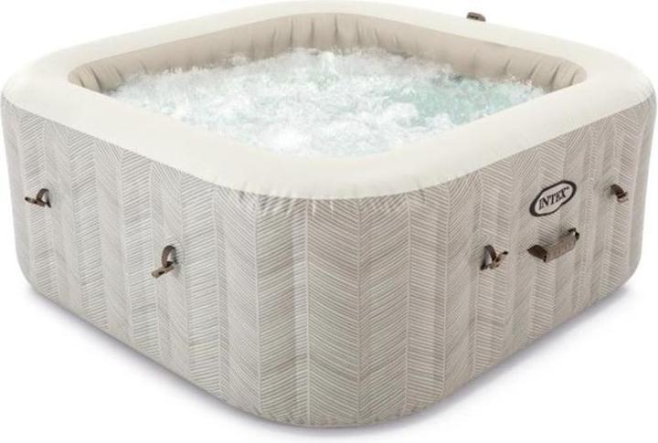 Immagine prodotto Intex Chevron Deluxe Square Bubble Spa Set (4 pers.)