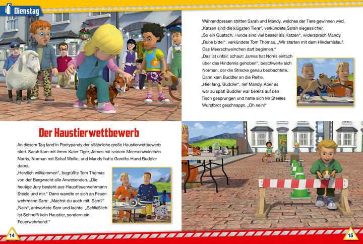 Produktbild Panini Feuerwehrmann Sam: Eine Woche voller Feuerwehrgeschichten (Deutsch, Eva-Regine Rauch, Nicole Hoffart, Katrin Zuschlag, 2018)