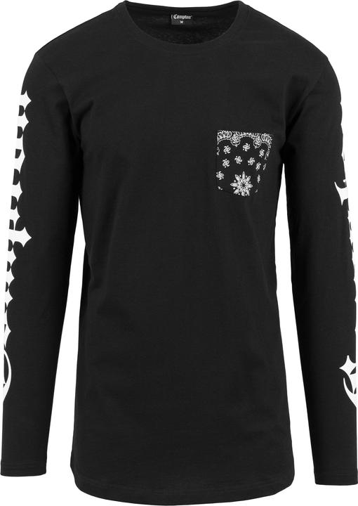 Actual product image Mister Tee Compton Pocket Bandana Longsleeve (XS)
