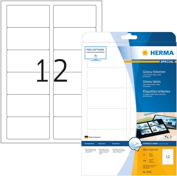 Image du produit HERMA Étiquettes brillantes A4