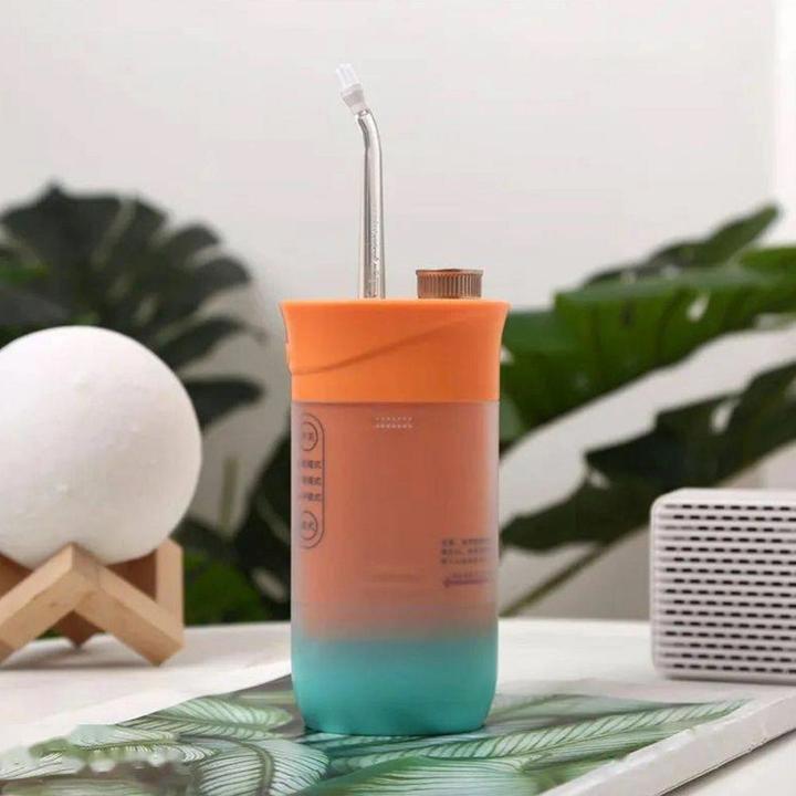 Produktbild OEM Consumer electronics Electric oral irrigator 200 ml 4 tips RC-K-563 orange