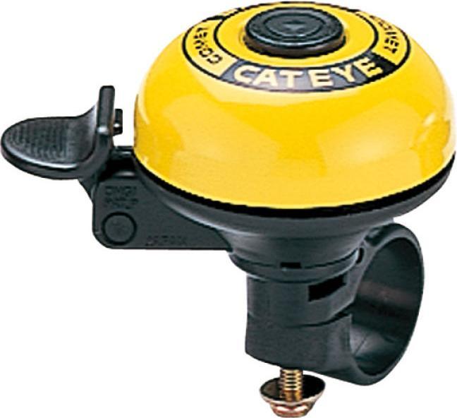 Actual product image CatEye Bell Comet Bell PB-200 Yellow