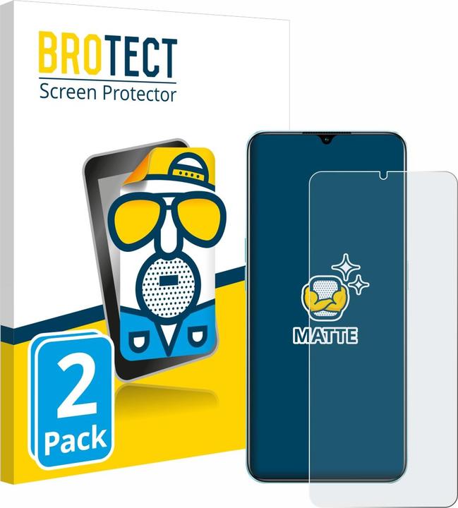 Produktbild BROTECT Entspiegelungs-Schutzfolie Displayschutz Matt (2 Stück, Oppo A78 5G)