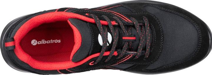 Image du produit Albatros CLIFTON LOW SRC 648700210000045 Chaussure de sécurité S3 Taille (UE) : 45 Noir, Rouge 1 Paa (S3, 45)